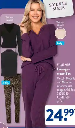 Aldi Süd SYLVIE MEIS Loungewear-Set Angebot