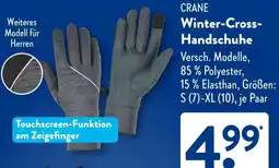 Aldi Süd CRANE Winter-Cross Handschuhe Angebot