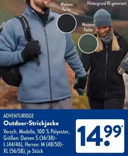 Aldi Süd ADVENTURIDGE Outdoor-Strickjacke Angebot