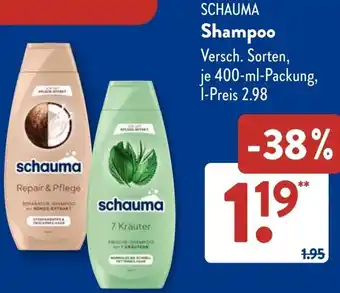 Aldi Süd SCHAUMA Shampoo Angebot