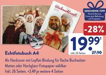 Aldi Süd Echtfotobuch A4 Angebot