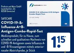 Aldi Süd SAFECARE COVID-19 & Influenza-A+B Antigen Combo Rapid Test Angebot