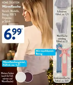 Aldi Süd HOME CREATION Wärmflasche Angebot