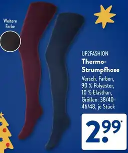 Aldi Süd UP2FASHION Thermo Strumpfhose Angebot