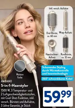 Aldi Süd AMBIANO 5-in-1-Haarstyler Angebot