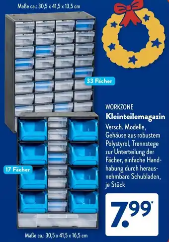 Aldi Süd WORKZONE Kleinteilemagazin Angebot