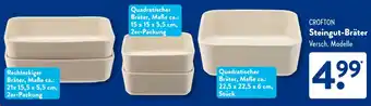 Aldi Süd CROFTON Steingut-Bräter Angebot