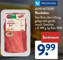 Aldi Süd MEINE METZGEREI Rouladen Angebot