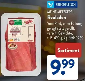 Aldi Süd MEINE METZGEREI Rouladen Angebot