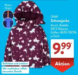 Aldi Süd CRANE Schneejacke Angebot