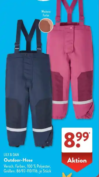 Aldi Süd LILY & DAN Outdoor-Hose Angebot