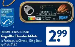 Aldi Süd GOURMET FINEST CUISINE Gegrillte Thunfischfilets Angebot