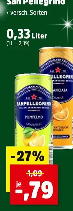 Thomas Philipps San pellegrino pompelmo Angebot