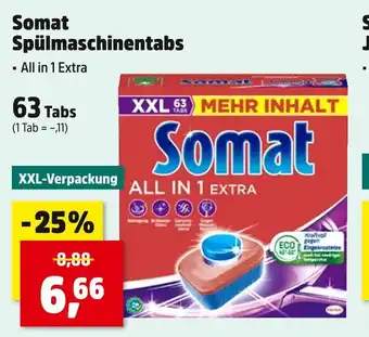 Thomas Philipps Somat spülmaschinentabs all in 1 extra Angebot