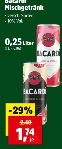 Thomas Philipps Bacardi rum & cola Angebot