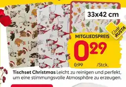 Rusta Tischset christmas Angebot