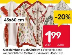 Rusta Geschirrhandtuch christmas Angebot