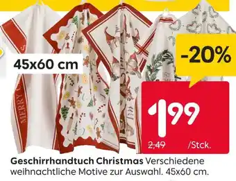 Rusta Geschirrhandtuch christmas Angebot