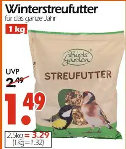 Wreesmann Bird's garden winterstreufutter Angebot