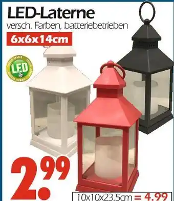 Wreesmann Led-laterne Angebot