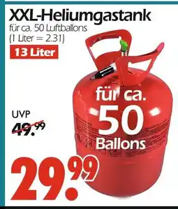 Wreesmann Xxl-heliumgastank Angebot