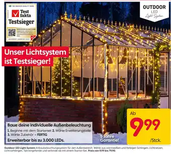 Rusta Outdoor led light system Angebot