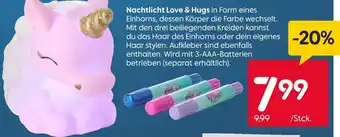 Rusta Nachtlicht love & hugs Angebot