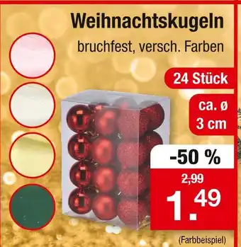 Zimmermann Weihnachtskugeln Angebot