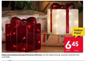Rusta Dekorationsbeleuchtung christmas gift box Angebot