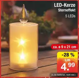 Zimmermann Led-kerze Angebot