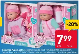 Rusta Baby boo puppe set Angebot