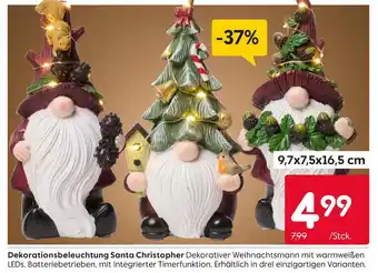 Rusta Dekorationsbeleuchtung santa christopher Angebot