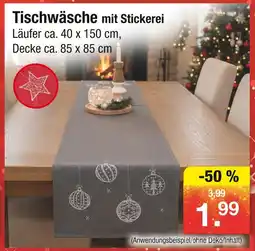 Zimmermann Tischwäsche mit stickerei Angebot