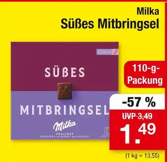 Zimmermann Milka süßes mitbringsel Angebot