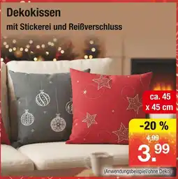 Zimmermann Dekokissen Angebot