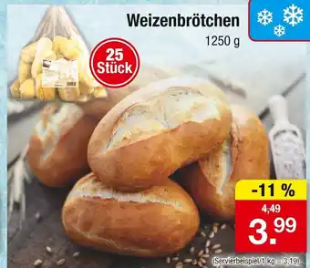 Zimmermann Weizenbrötchen Angebot