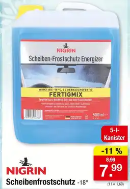 Zimmermann Nigrin scheibenfrostschutz -18° Angebot
