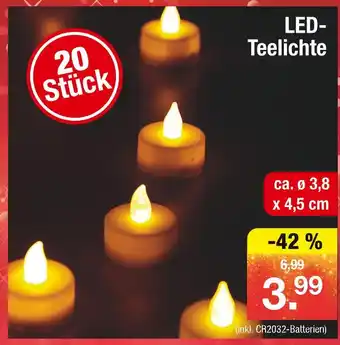 Zimmermann Led-teelichte Angebot