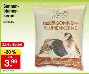 Zimmermann Birds' garden schwarze sonnenblumenkerne Angebot