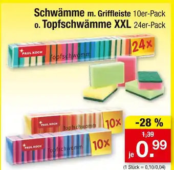Zimmermann Paul koch schwämme mit griffleiste Angebot