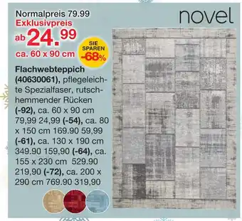Möbelzentrum Pforzheim Novel flachwebteppich Angebot