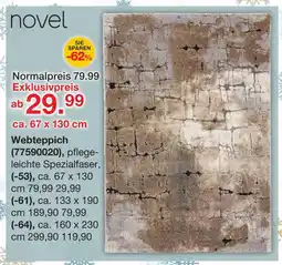 Möbelzentrum Pforzheim Novel webteppich Angebot