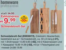 Möbelzentrum Pforzheim Homeware professional schneidebrett-set Angebot