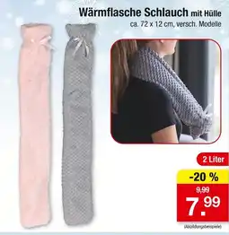 Zimmermann Wärmflasche schlauch mit hülle Angebot