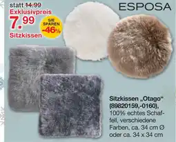 Möbelzentrum Pforzheim Esposa sitzkissen „otago“ Angebot