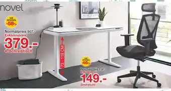 Möbelzentrum Pforzheim Novel schreibtisch Angebot