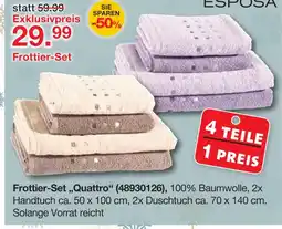 Möbelzentrum Pforzheim Esposa frottier-set „quattro“ Angebot