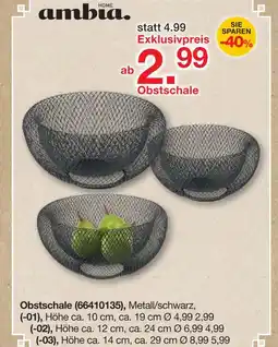 Möbelzentrum Pforzheim Ambia home obstschale Angebot