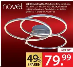Zurbrüggen Novel led-deckenleuchte Angebot