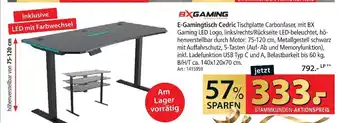 Zurbrüggen Bx gaming e-gamingtisch cedric Angebot